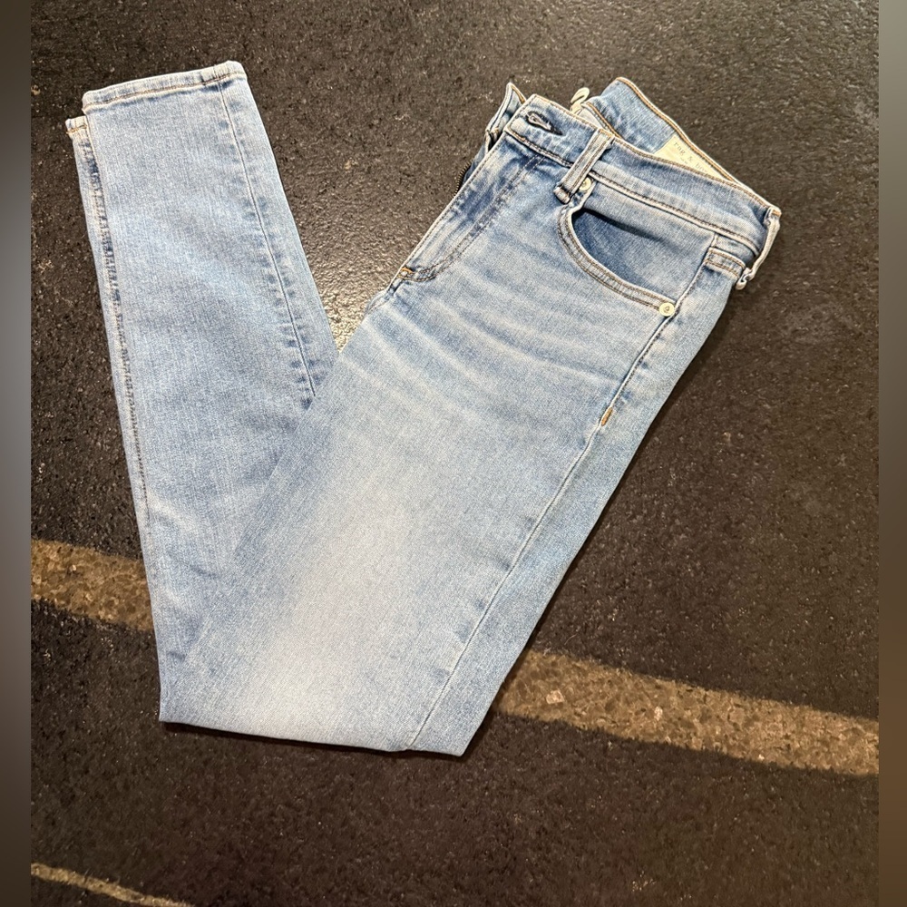 Rag & Bone Ankle Skinny Jeans Size 28 Nelly Light Wash - Picture 14 of 16